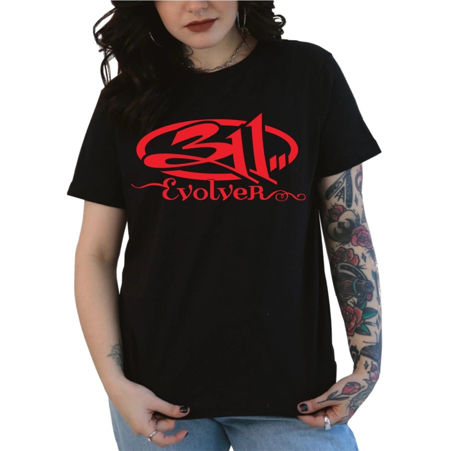 Rockwear Brasil - Baby look 311 Rockwear Preta