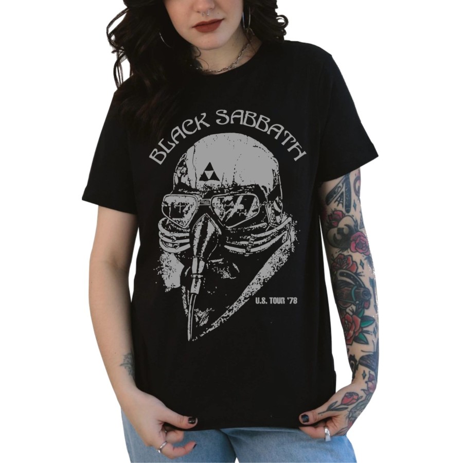 Rockwear Brasil - Baby look Black Sabbath 4 Rockwear Preta