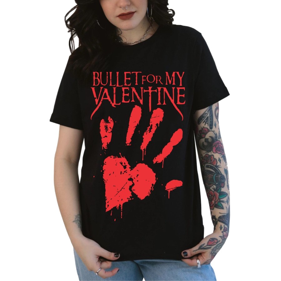 Rockwear Brasil - Baby look Bullet For My Valentine Rockwear Preta