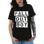 Rockwear Brasil - Baby look Fall out Boy Rockwear Preta