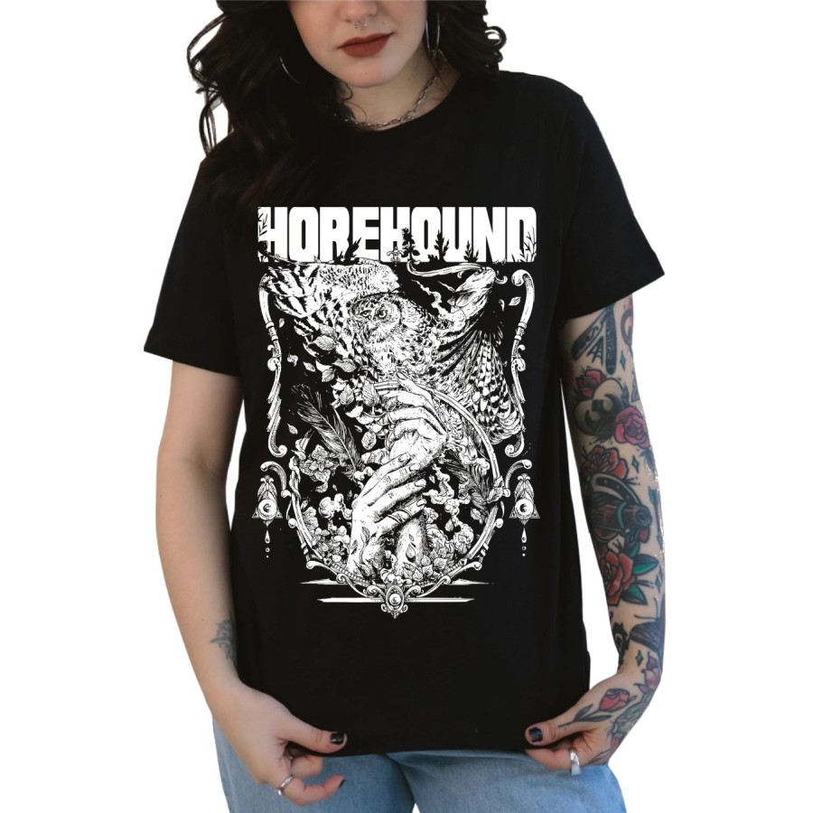 Rockwear Brasil - Baby look Horehound Rockwear Preta
