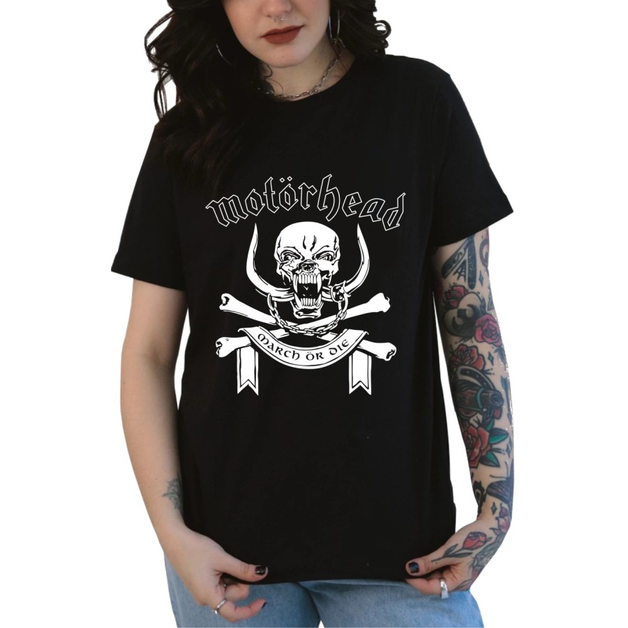 Rockwear Brasil - Baby look Motorhead Rockwear Preta