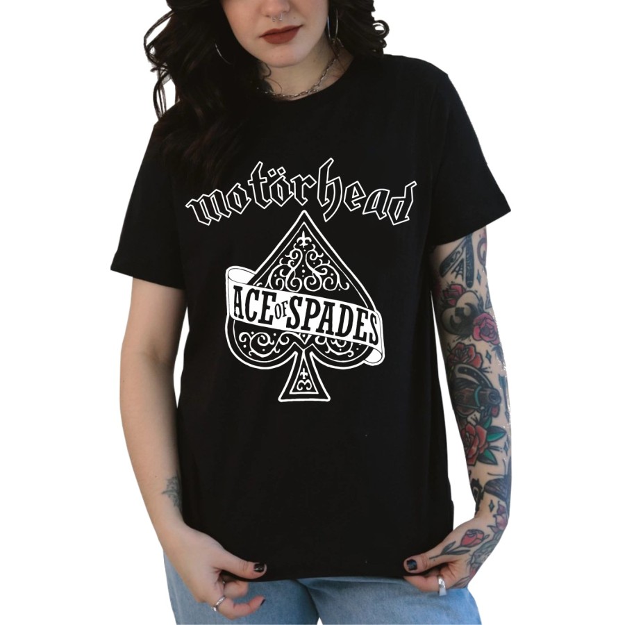 Rockwear Brasil - Baby look Motorhead 2 Rockwear Preta