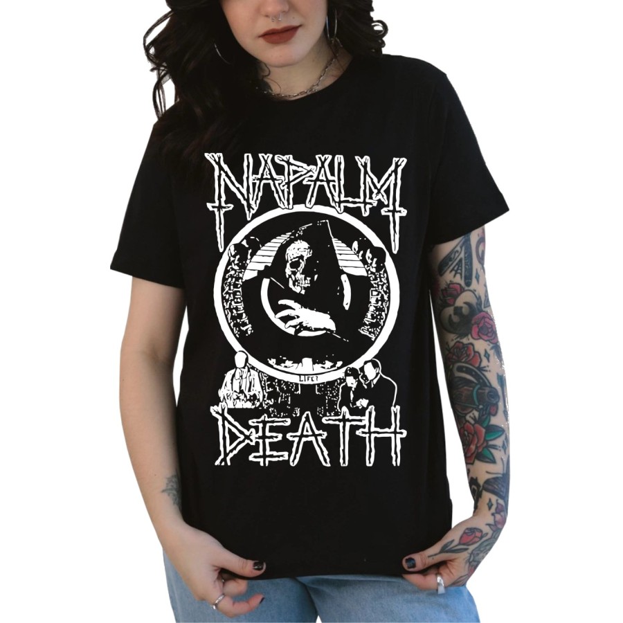 Rockwear Brasil - Baby look Napalm Death Rockwear Preta
