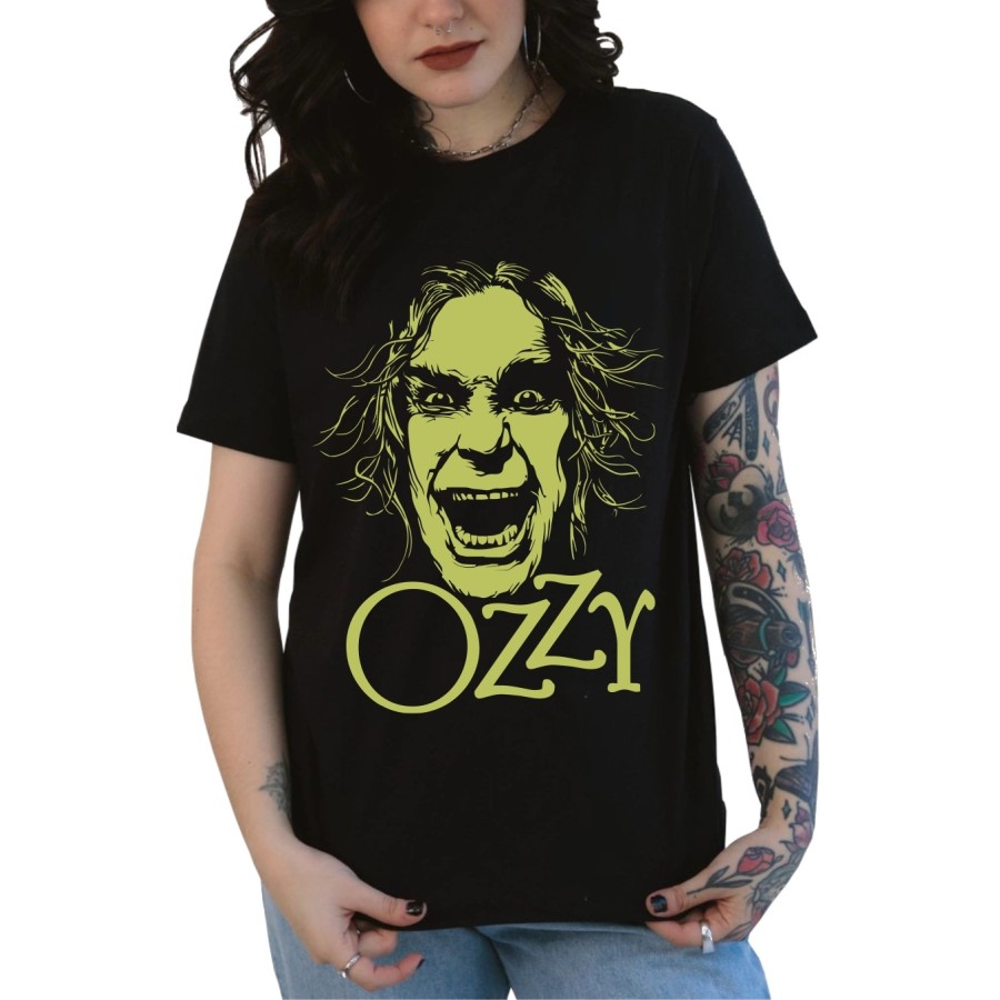 Rockwear Brasil - Baby look Ozzy Osbourne Rockwear Preta