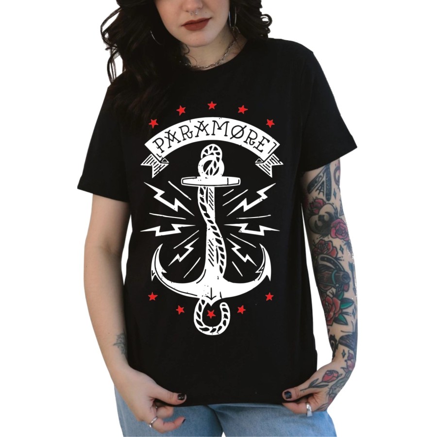 Rockwear Brasil - Baby look Paramore Rockwear Preta