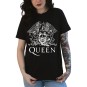 Rockwear Brasil - Baby look Queen Rockwear Preta