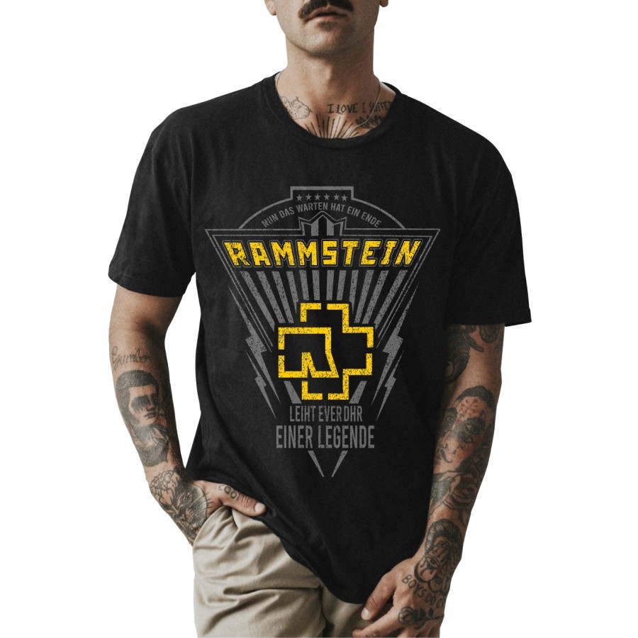 Rockwear Brasil - Camiseta Rammstein 3 Rockwear Preta