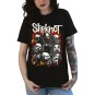Rockwear Brasil - Baby look Slipknot 4 Rockwear Preta