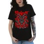 Rockwear Brasil - Baby look Slipknot 8 Rockwear Preta