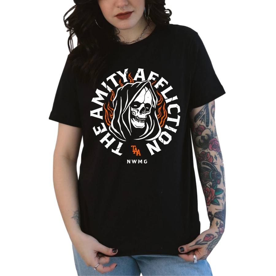 Rockwear Brasil - Baby look The Amity Affliction 5 Rockwear Preta