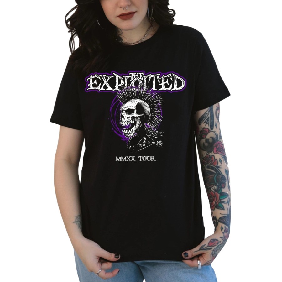 Rockwear Brasil - Baby look The Exploited 2 Rockwear Preta
