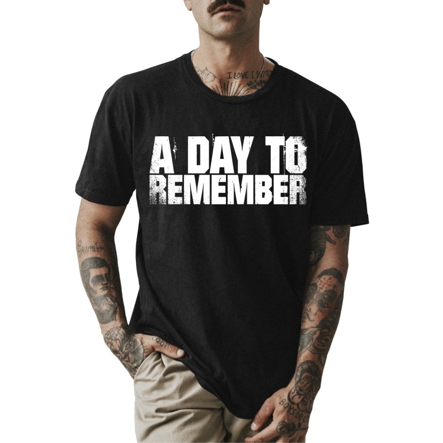 Rockwear Brasil - Camiseta A Day To Remember 5 Rockwear Preta