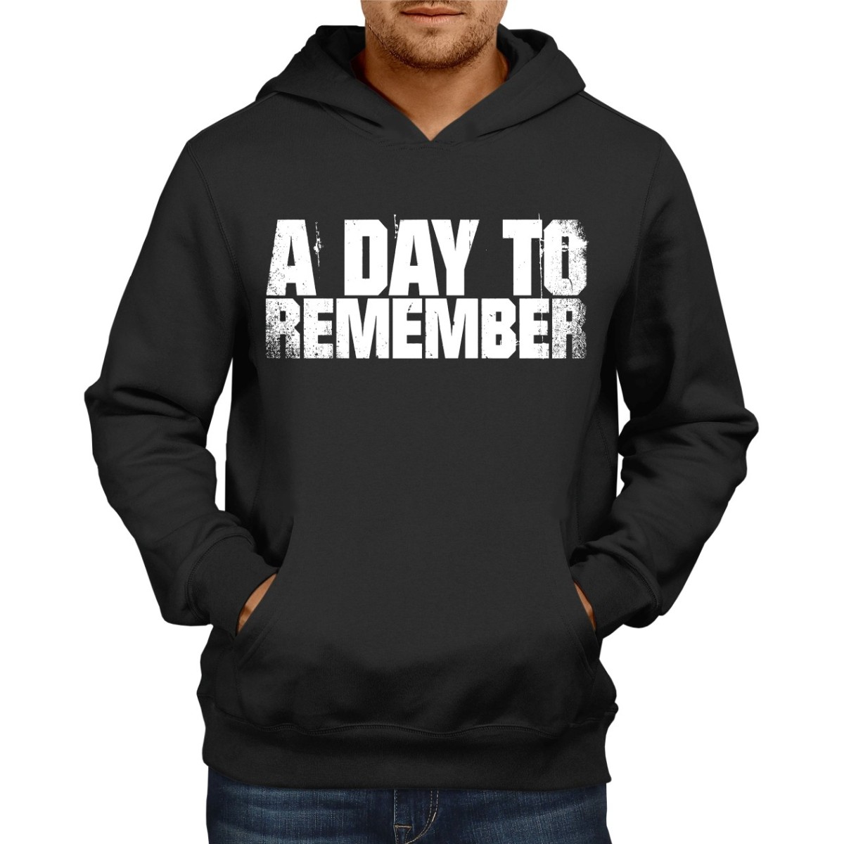 Rockwear Brasil - Moletom A Day To Remember 5 Rockwear Preto