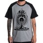 Rockwear Brasil - Camiseta Raglã Alice In Chains Rockwear Preta