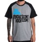 Rockwear Brasil - Camiseta Raglã Arctic Monkeys Rockwear Preta