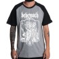 Rockwear Brasil - Camiseta Raglã Behemoth 2 Rockwear Preta