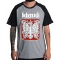 Rockwear Brasil - Camiseta Raglã Behemoth 4 Rockwear Preta