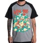 Rockwear Brasil - Camiseta Raglã Blink-182 Rockwear Preta