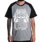 Rockwear Brasil - Camiseta Raglã Bring Me The Horizon Rockwear Preta