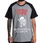 Rockwear Brasil - Camiseta Raglã Cannibal Corpse Rockwear Preta