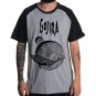 Rockwear Brasil - Camiseta Raglã Gojira Rockwear Preta