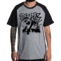 Rockwear Brasil - Camiseta Raglã Gorillaz 2 Rockwear Preta
