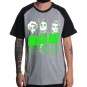 Rockwear Brasil - Camiseta Raglã Green Day 3 Rockwear Preta