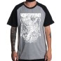 Rockwear Brasil - Camiseta Raglã Horehound Rockwear Preta