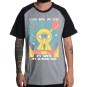 Rockwear Brasil - Camiseta Raglã Imagine Dragons 2 Rockwear Preta