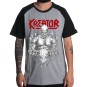 Rockwear Brasil - Camiseta Raglã Kreator 2 Rockwear Preta