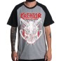 Rockwear Brasil - Camiseta Raglã Kreator 3 Rockwear Preta