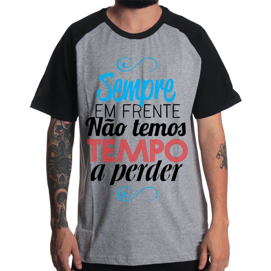 Rockwear Brasil - Camiseta Raglã Legião Urbana 3 Rockwear Preta