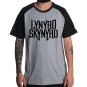 Rockwear Brasil - Camiseta Raglã Lynyrd Skynyrd Rockwear Preta