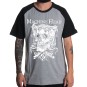 Rockwear Brasil - Camiseta Raglã Machine Head Rockwear Preta