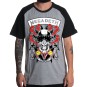 Rockwear Brasil - Camiseta Raglã Megadeth Rockwear Preta