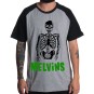 Rockwear Brasil - Camiseta Raglã Melvins Rockwear Preta
