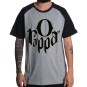 Rockwear Brasil - Camiseta Raglã O Rappa Rockwear Preta