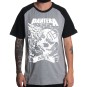 Rockwear Brasil - Camiseta Raglã Pantera Rockwear Preta