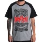 Rockwear Brasil - Camiseta Raglã Parkway Drive 2 Rockwear Preta