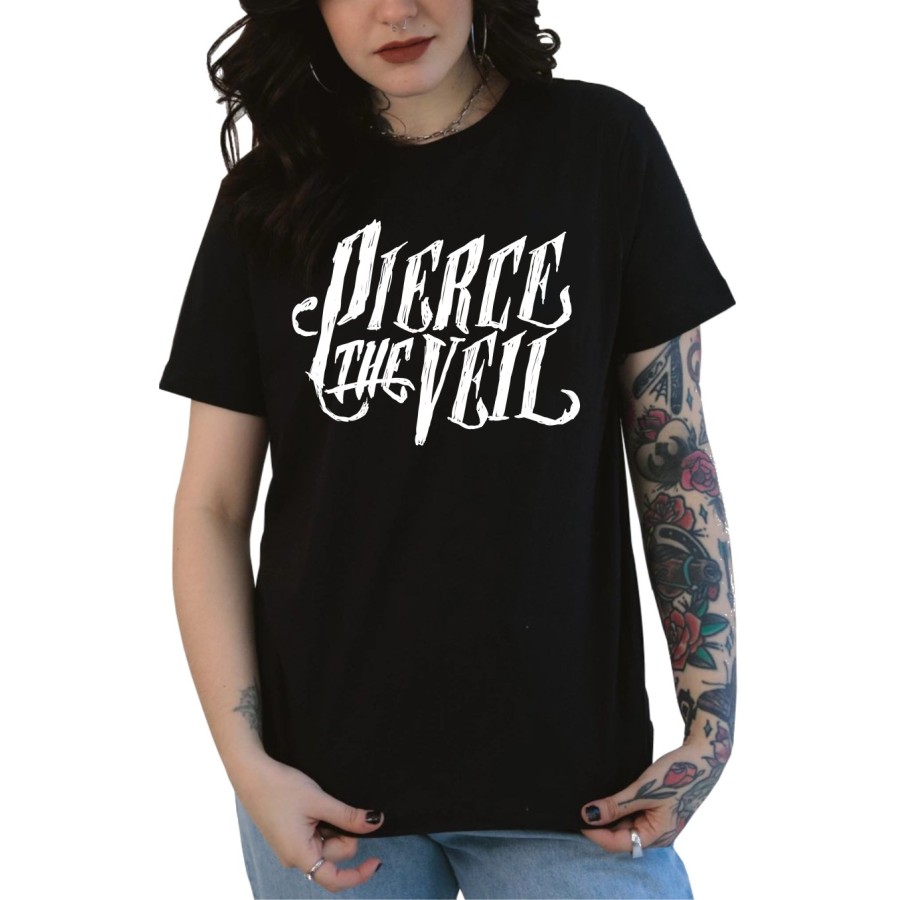 Rockwear Brasil - Baby look Pierce The Veil 2 Rockwear Preta