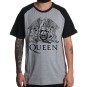Rockwear Brasil - Camiseta Raglã Queen Rockwear Preta