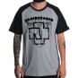 Rockwear Brasil - Camiseta Raglã Rammstein Rockwear Preta