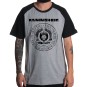 Rockwear Brasil - Camiseta Raglã Rammstein 2 Rockwear Preta