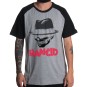 Rockwear Brasil - Camiseta Raglã Rancid Rockwear Preta