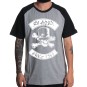 Rockwear Brasil - Camiseta Raglã Slash 4 Rockwear Preta