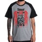 Rockwear Brasil - Camiseta Raglã Slipknot 6 Rockwear Preta