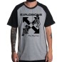 Rockwear Brasil - Camiseta Raglã Three Days Grace 4 Rockwear Preta
