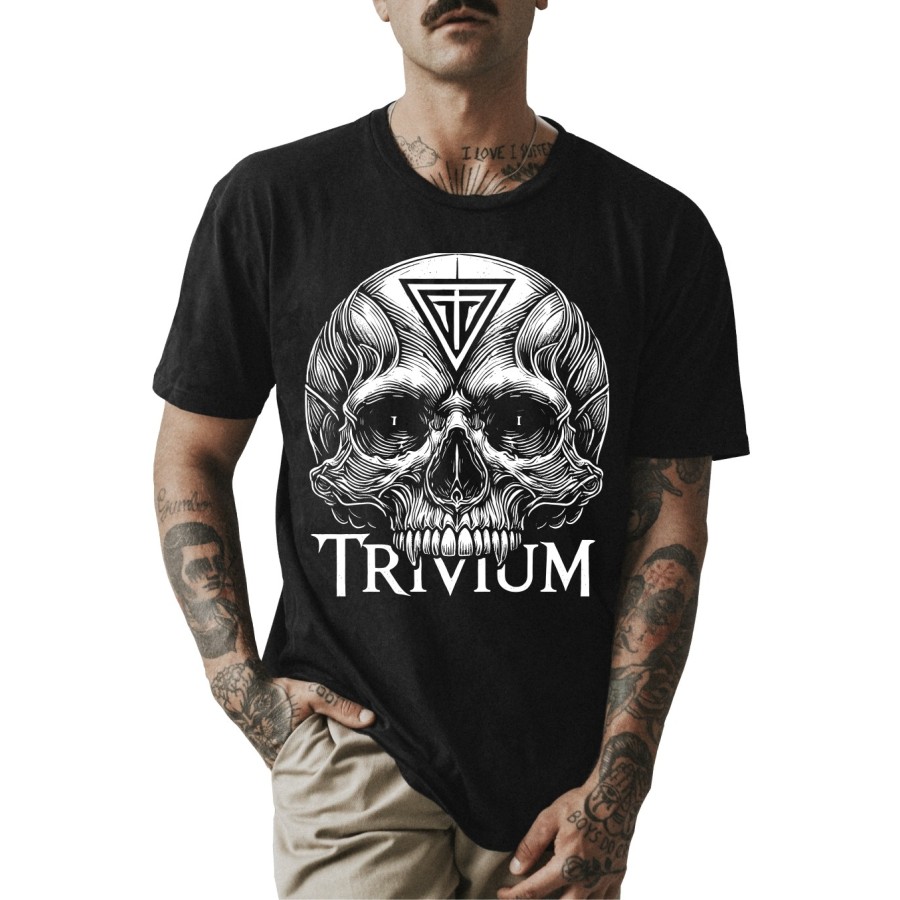 Rockwear Brasil - Camiseta Trivium Rockwear Preta