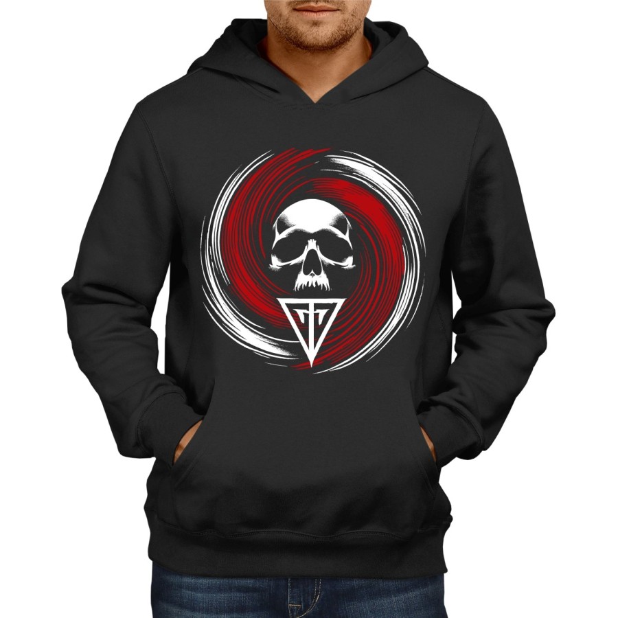 Rockwear Brasil - Moletom Trivium 2 Rockwear Preto